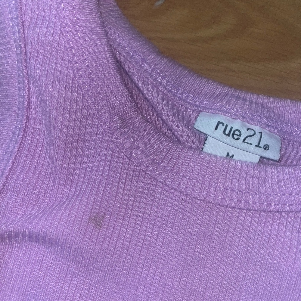 A cropped tank top
